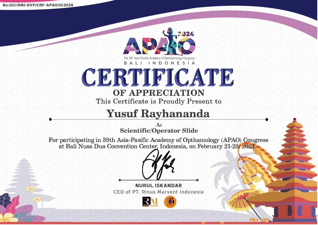 APAO 2024 — participation certificate (document preview)